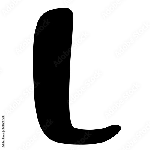 The letter L (Png)