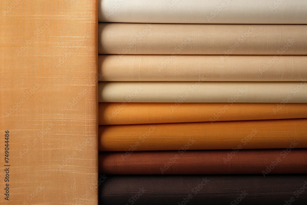 a stack of fabric samples a stack of fabric samples