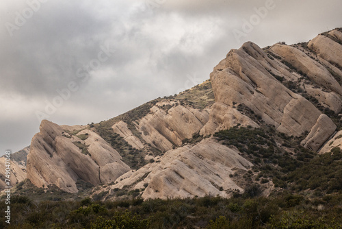 Mormon Rocks, California.