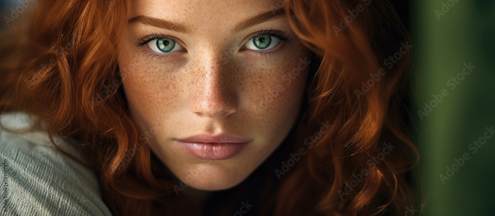 A detailed view of a doll with striking blue eyes, capturing its intricate features and lifelike appearance. A detailed view of a doll with striking blue eyes, capturing its intricate features and lifelike appearance.