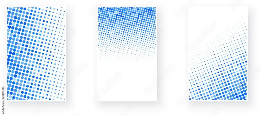 Cerulean Dot Fade Design Cerulean Dot Fade Design