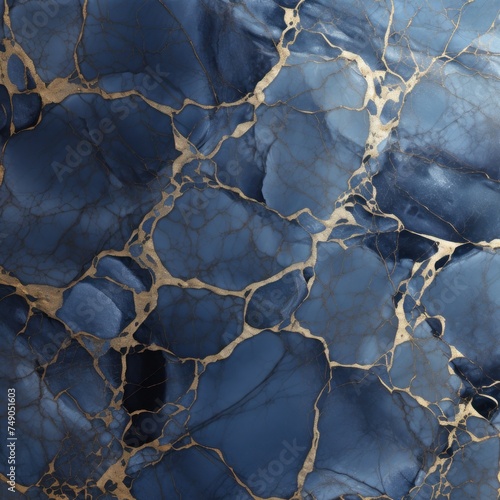 High resolution indigo marble floor texture, in the style of shaped canvas