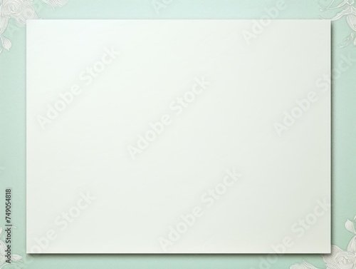 Mint blank paper with a bleak and dreary border