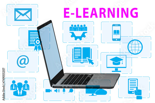 E-learning concept as modern way of education