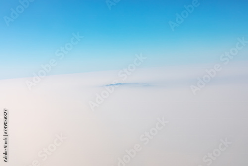 Cloudscape backgound view in the heaven