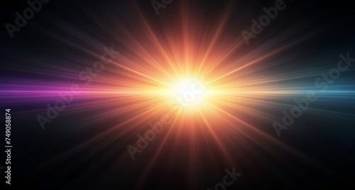  Radiant Lightburst - A Visual Explosion of Energy