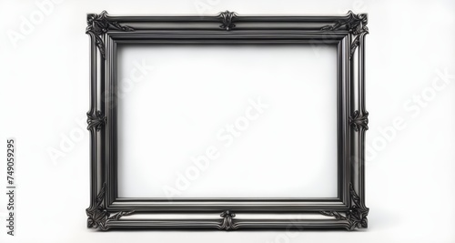  Elegant black frame, perfect for a portrait or artwork
