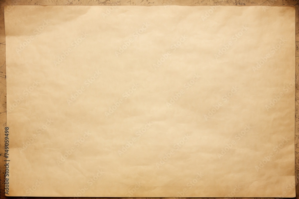 Tan blank paper with a bleak and dreary border 