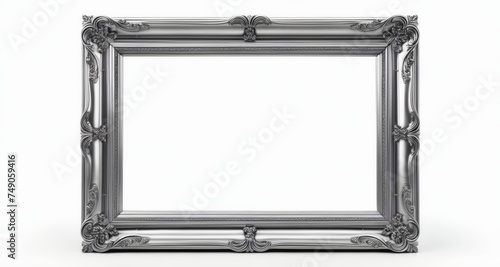  Elegant, empty picture frame, ready for your masterpiece