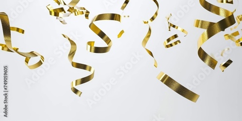 thting in an empty area, in the style of playful typography, realistic forms, symbolic nabis confetti ribbons floa photo