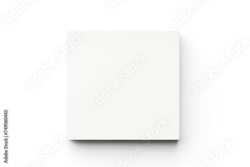 White blank post it sticky note isolated on white background © GalleryGlider