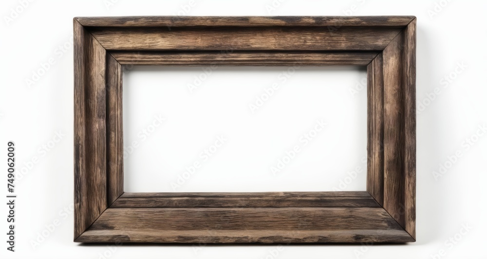 Awaiting Art - Empty Wooden Frame Awaiting Art - Empty Wooden Frame