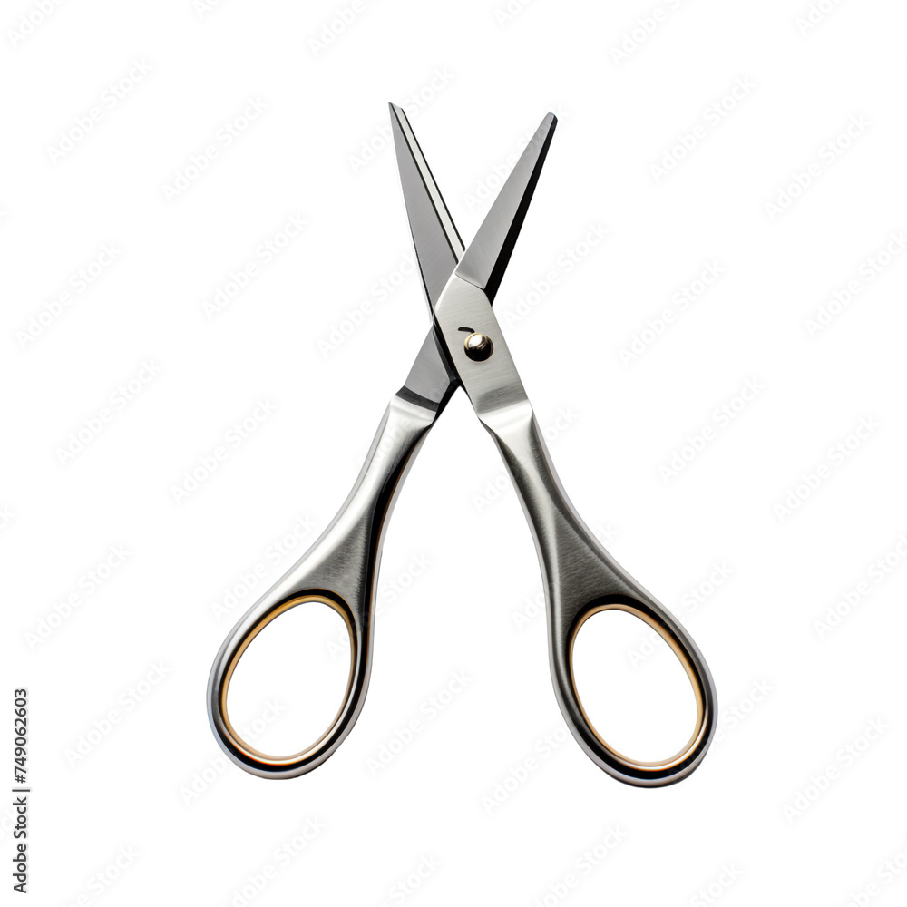 Scissors isolated on transparent background Scissors isolated on transparent background
