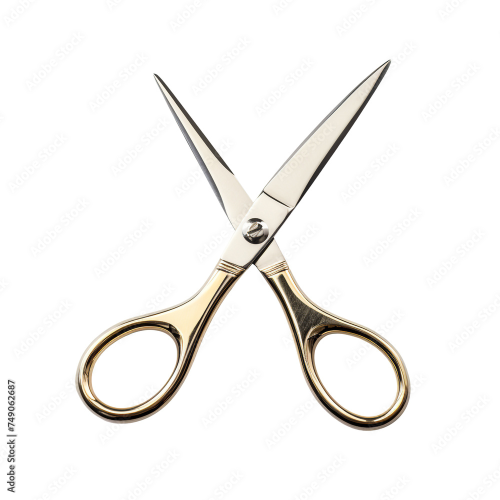 Scissors isolated on transparent background Scissors isolated on transparent background