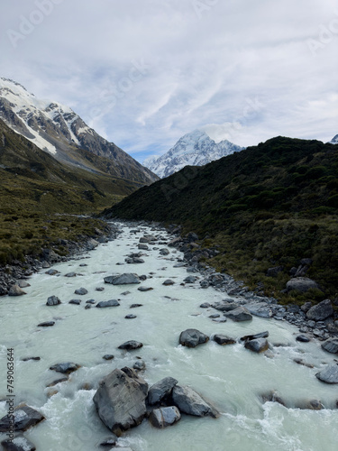 River, Mount Cook National Park, New Zealand