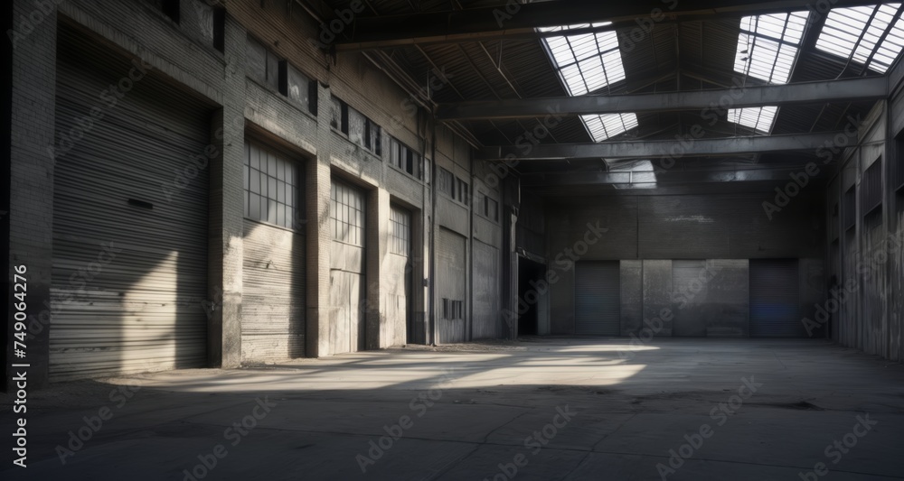  Abandoned warehouse, waiting for its next chapter