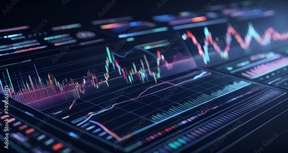  Advanced financial dashboard with dynamic charts and graphs