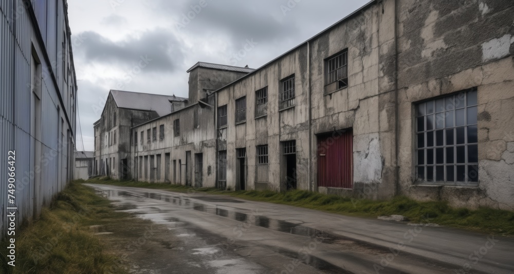  Abandoned industrial area, waiting for revival