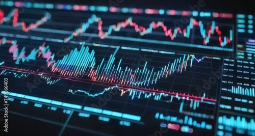  Financial data in motion - A snapshot of the market's heartbeat © vivekFx