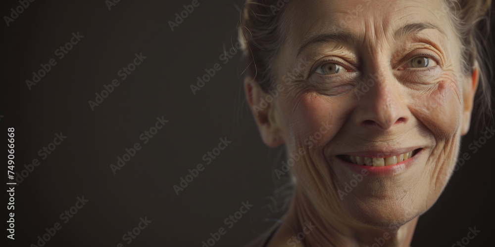 old lady with wrinkles, generative AI old lady with wrinkles, generative AI
