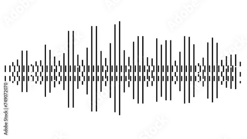 sound wave Effect. sound wave ilustration. 