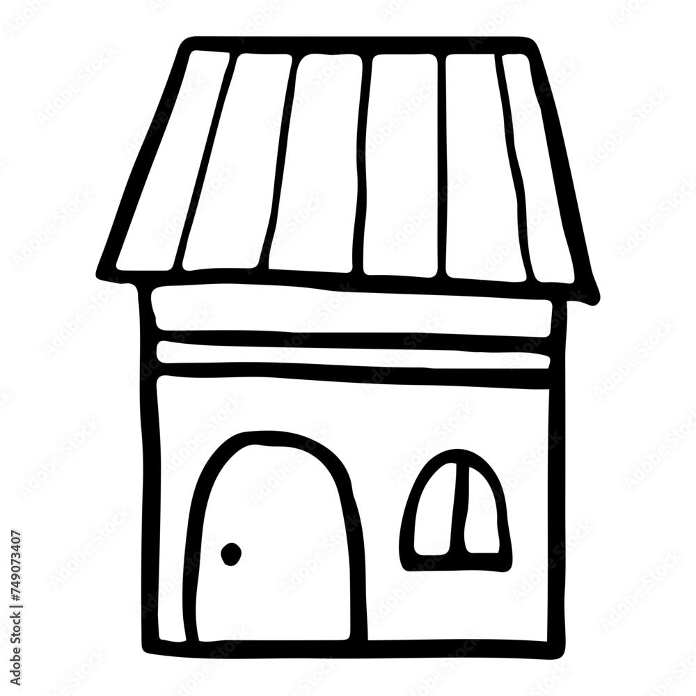 Cute Home Doodle Cute Home Doodle