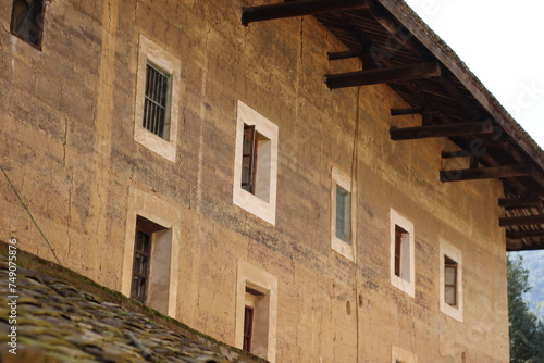 old houses in the old town tulou