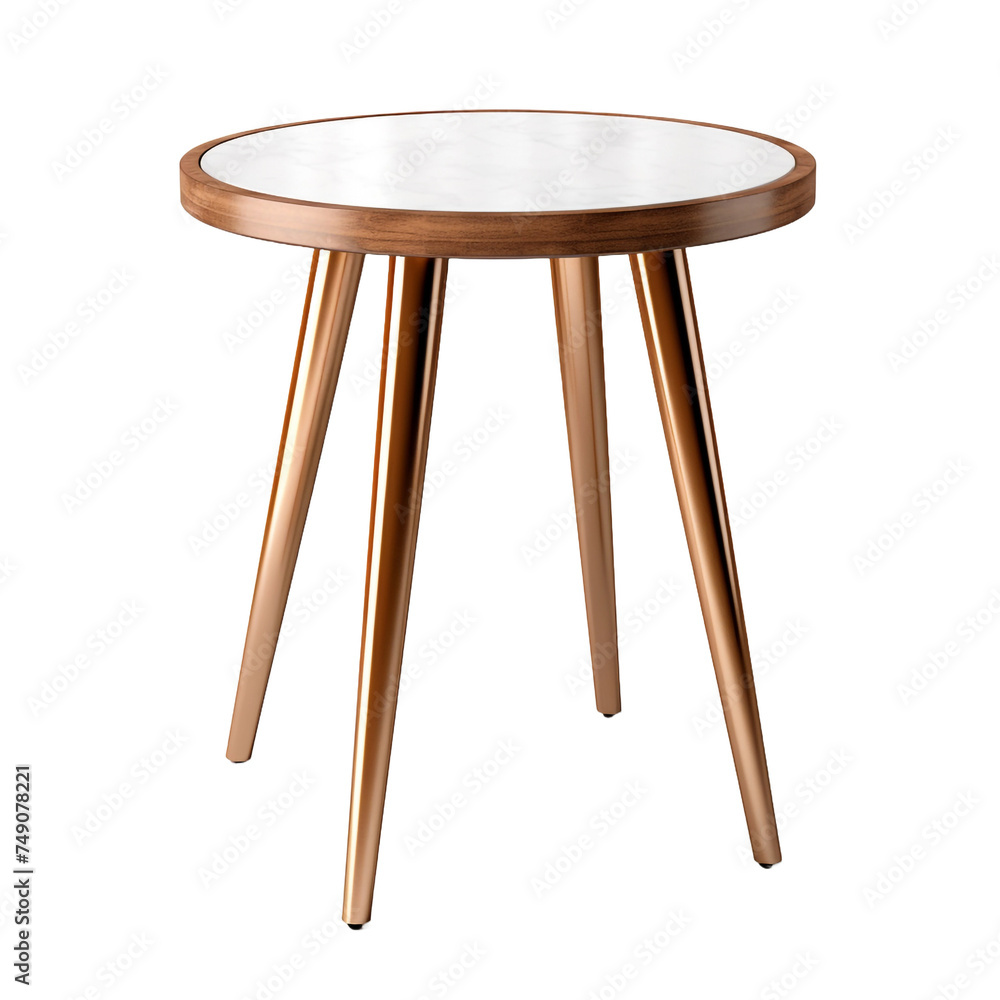 Side Table isolated on transparent background Side Table isolated on transparent background