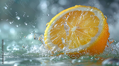 Lemon juice splashed © Dusica