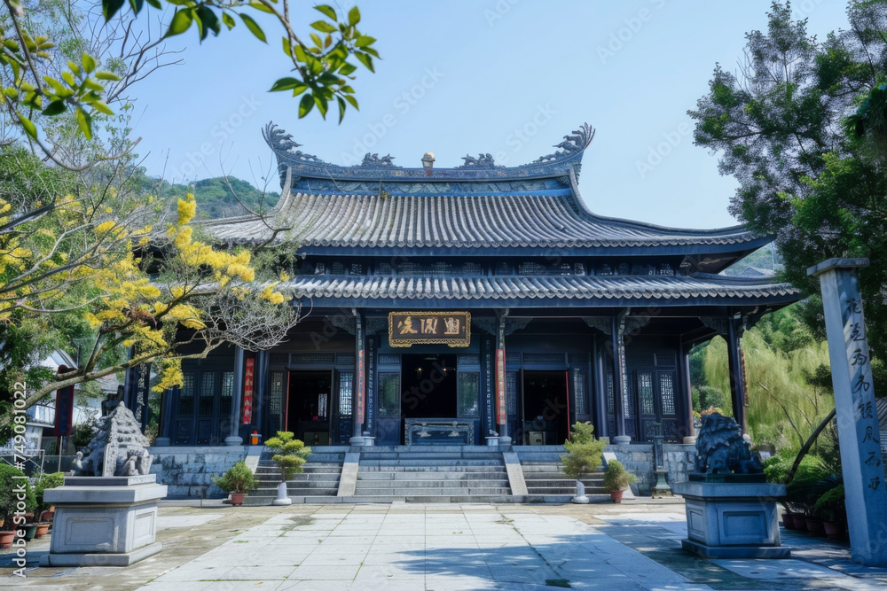 Traditional Chinese architecture.