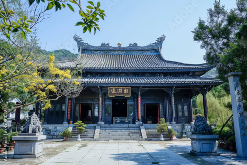 Traditional Chinese architecture.