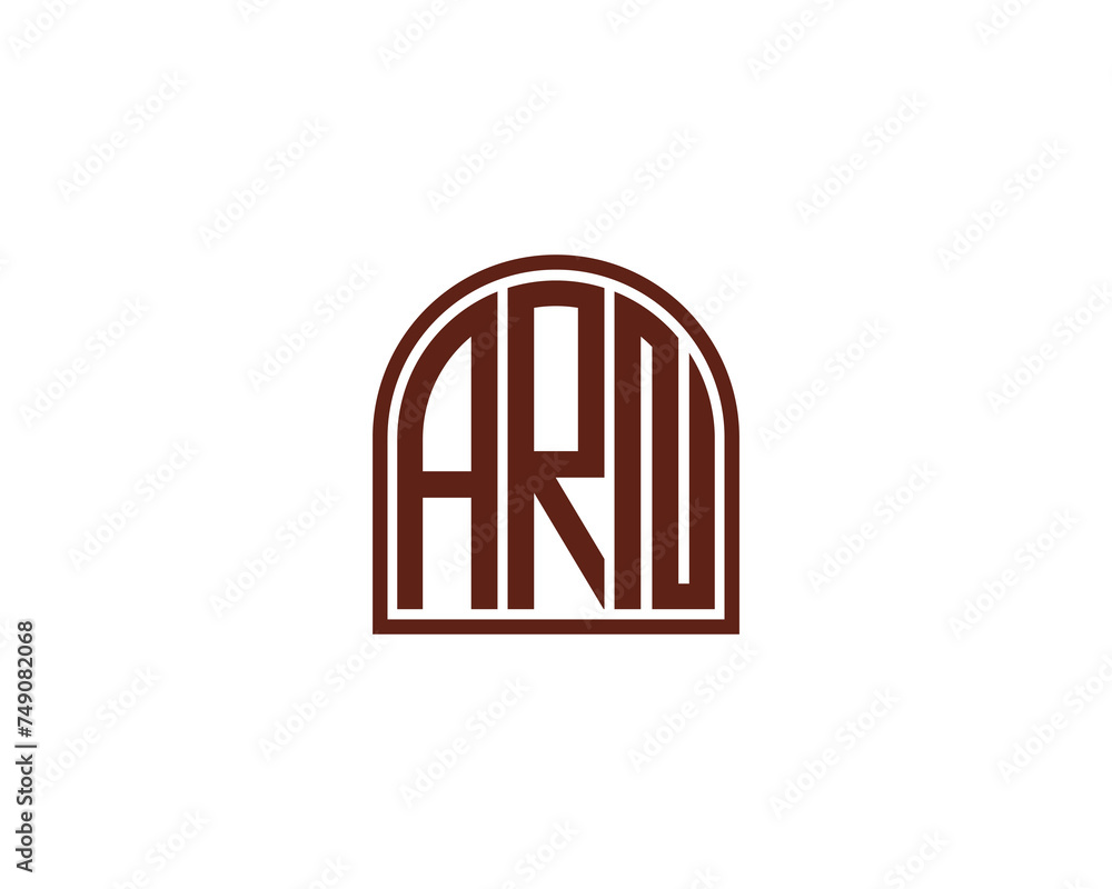 ARN logo design vector template ARN logo design vector template
