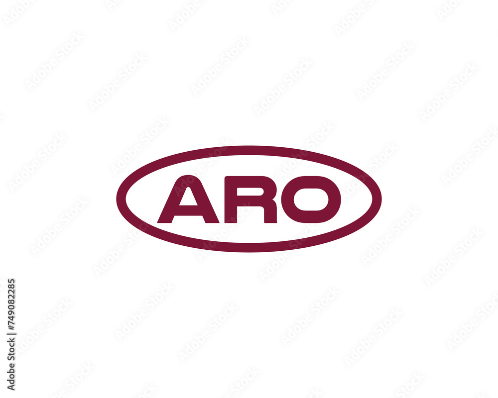 ARO logo design vector template ARO logo design vector template