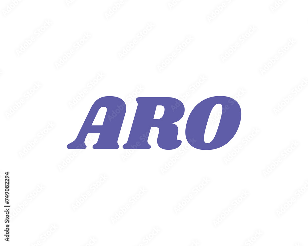 ARO logo design vector template ARO logo design vector template