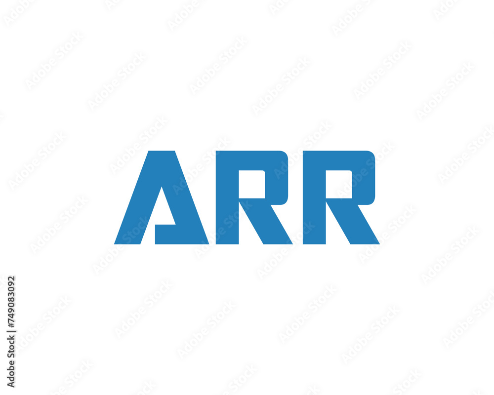 ARR Logo design vector template ARR Logo design vector template