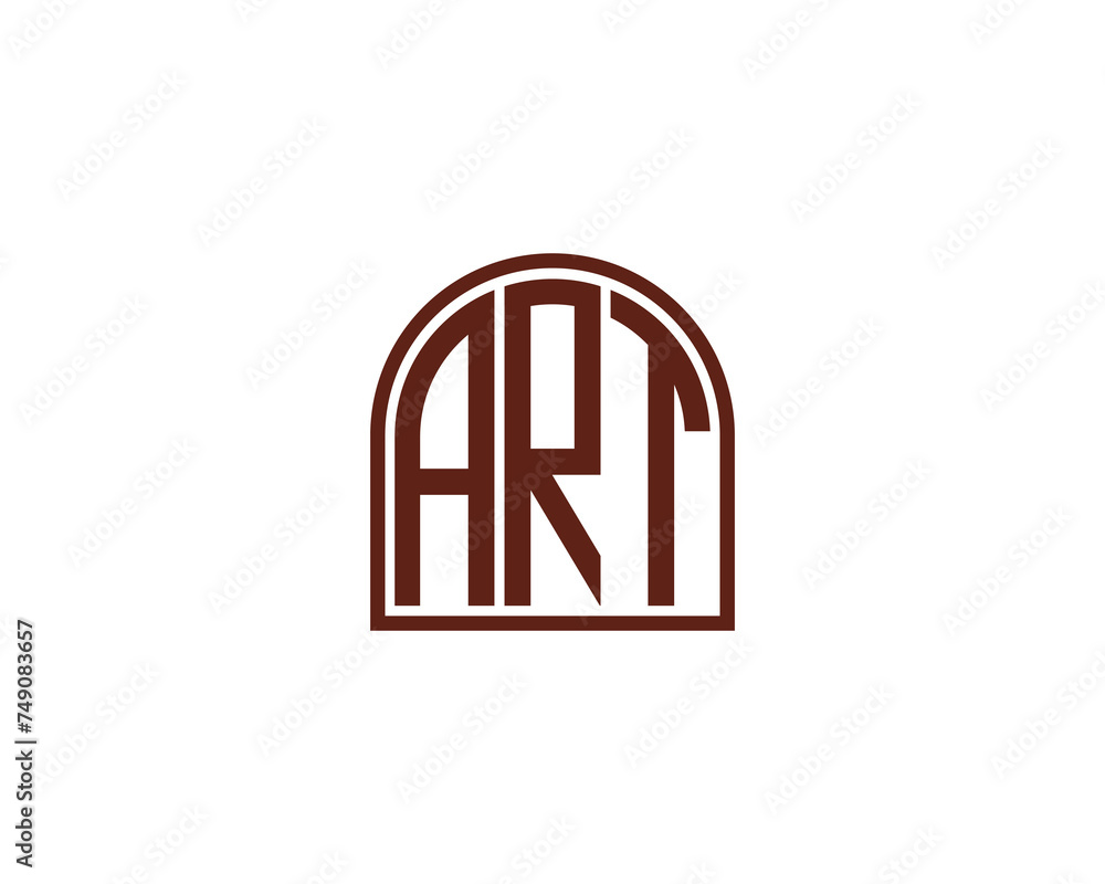 ART logo design vector template ART logo design vector template