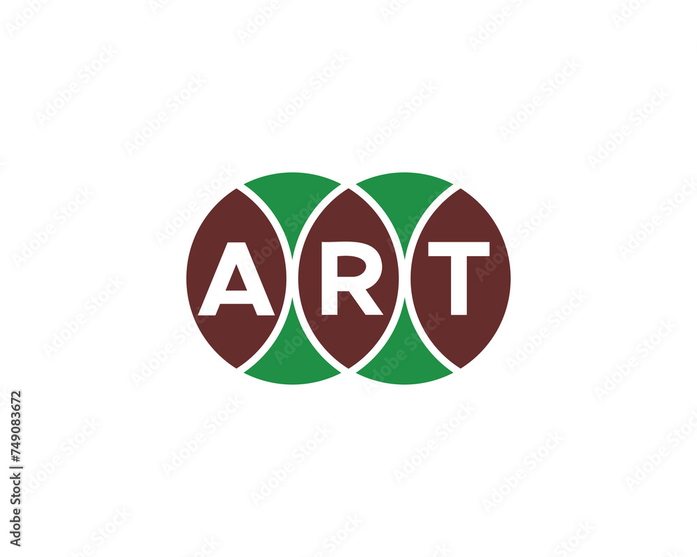 ART logo design vector template ART logo design vector template