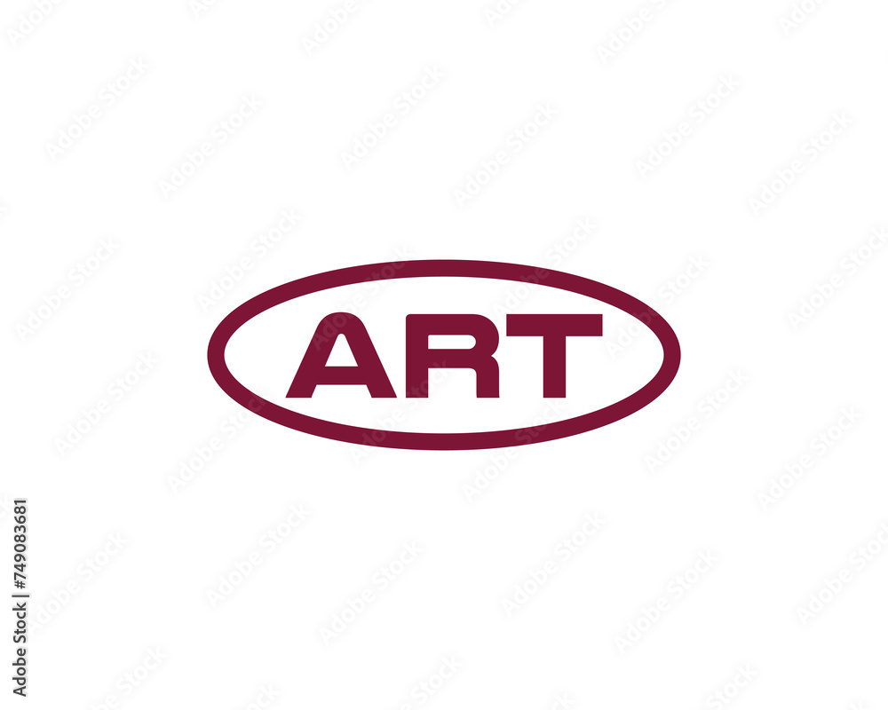 ART logo design vector template ART logo design vector template