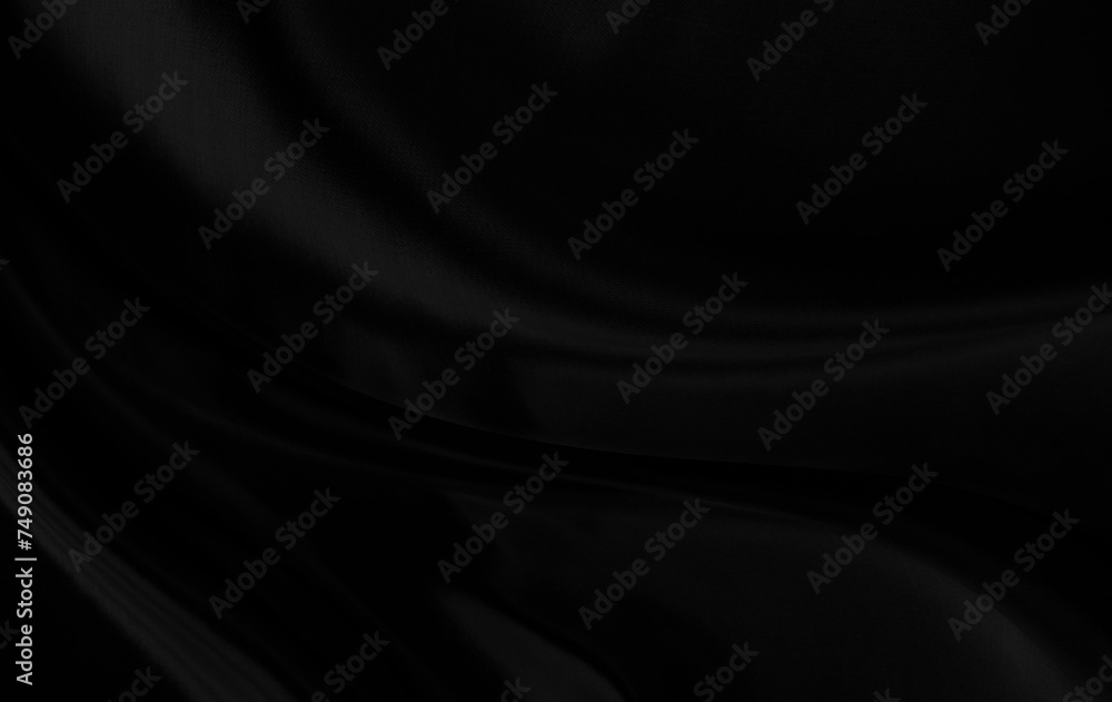 Black gray satin dark fabric texture luxurious shiny that is abstract silk cloth background with patterns soft waves blur beautiful. Black gray satin dark fabric texture luxurious shiny that is abstract silk cloth background with patterns soft waves blur beautiful.