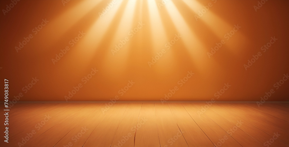 empty room with wooden floor empty room with wooden floor