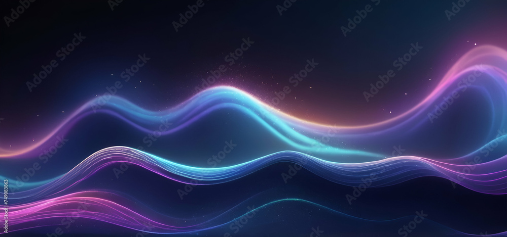 abstract blue wave abstract blue wave