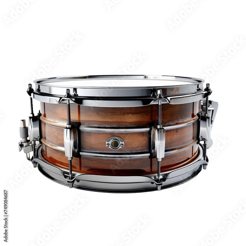 Snare drum isolated on transparent background