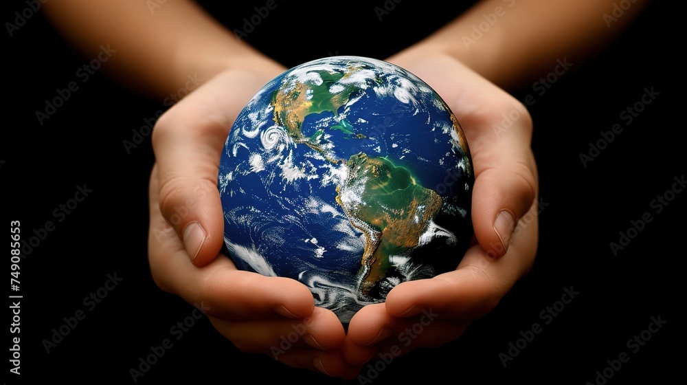 Earth in Heart shape on green grass on sunlight, Love and Save the World for the Next Generation concept Earth in Heart shape on green grass on sunlight, Love and Save the World for the Next Generation concept