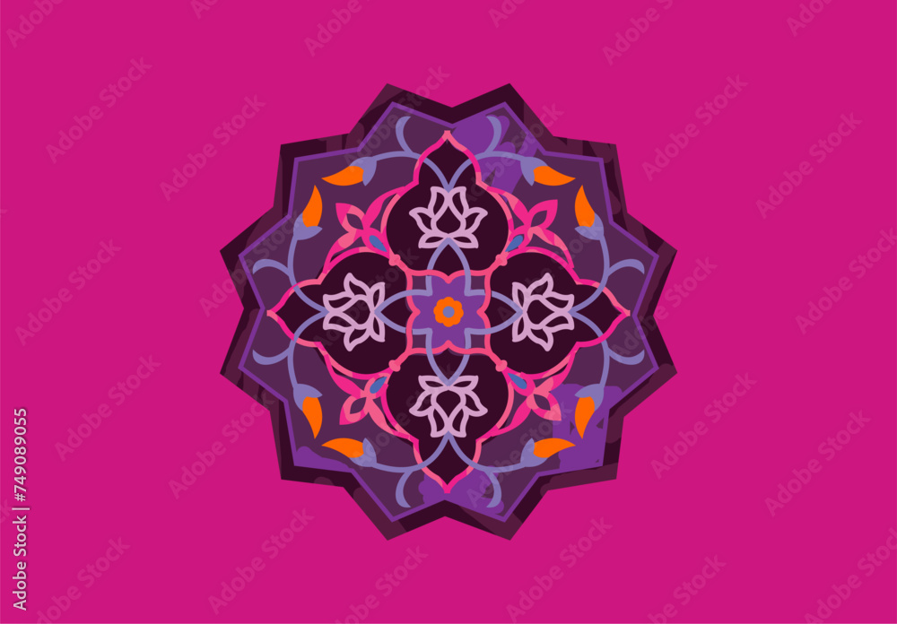 Very beautiful, exclusive Islamic floral motifs Very beautiful, exclusive Islamic floral motifs