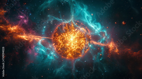 Supernova: A Star's Death Throes,
Birth of a Nebula: The Aftermath of a Supernova photo