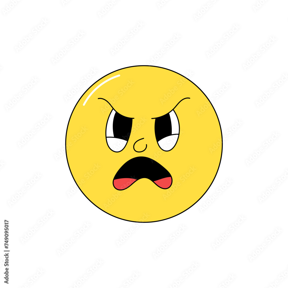 Fototapeta premium Emoji Expression Illustration