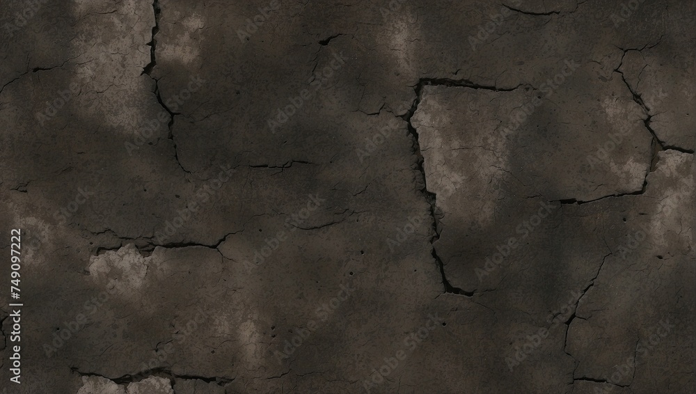  Distressed Urban Texture Seamless Background. AI Generated 
