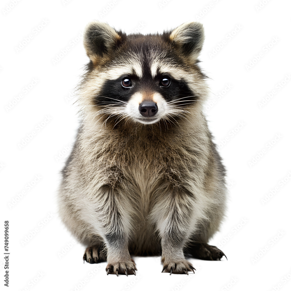 Picture Of A Raccoon Isolated On Transparent Background, PNG Picture Of A Raccoon Isolated On Transparent Background, PNG