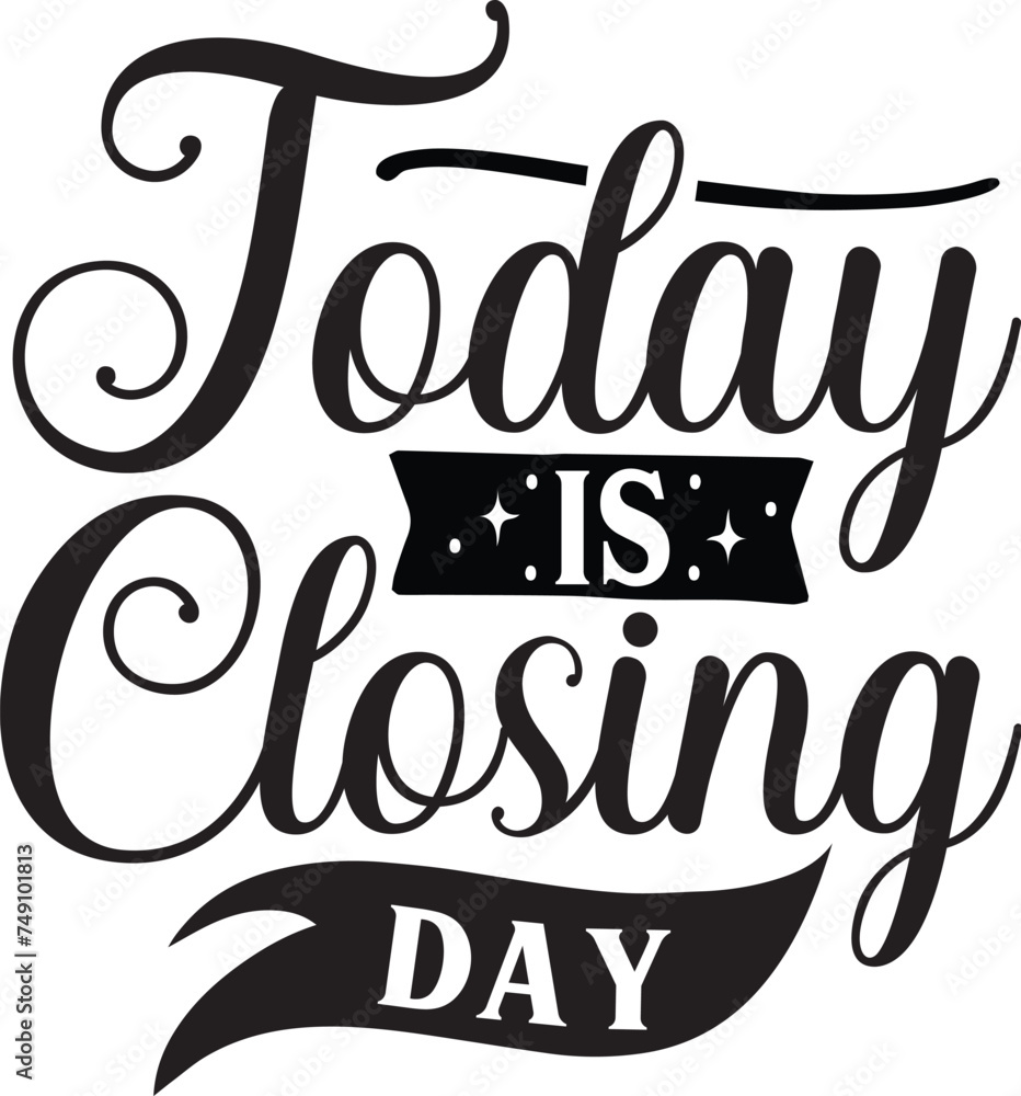 today is closing day svg Realtor SVG Design , Realtor SVG Bundle, Real ...