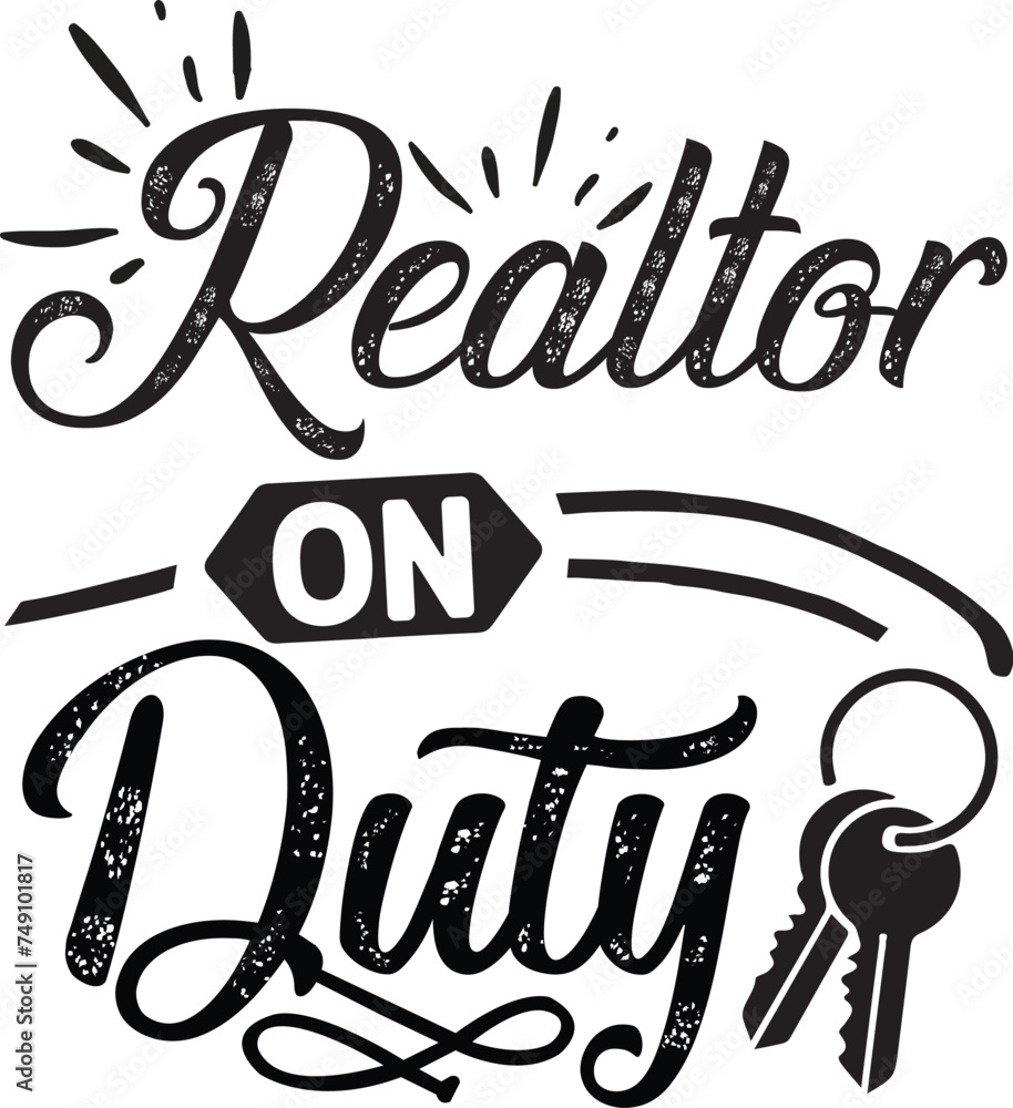 realtor on duty svg Realtor SVG Design , Realtor SVG Bundle, Real ...